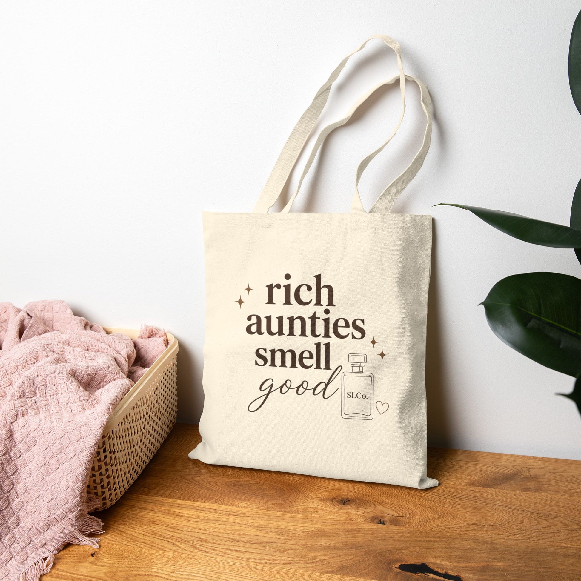 "Rich Auntie" Tote Bag