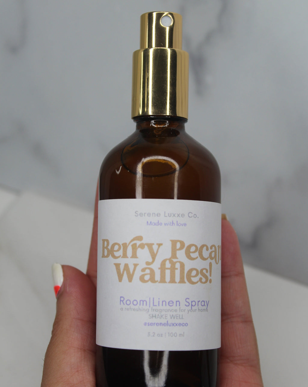 Berry Pecan Waffles! Room+Linen Spray