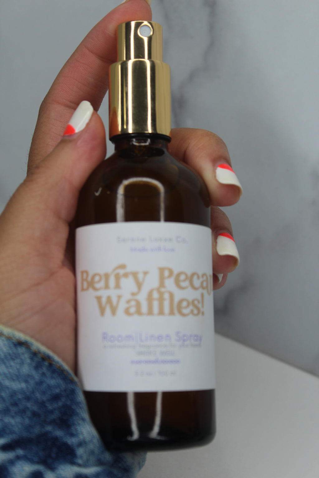 Berry Pecan Waffles! Room+Linen Spray