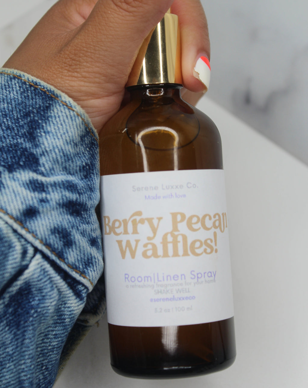 Berry Pecan Waffles! Room+Linen Spray