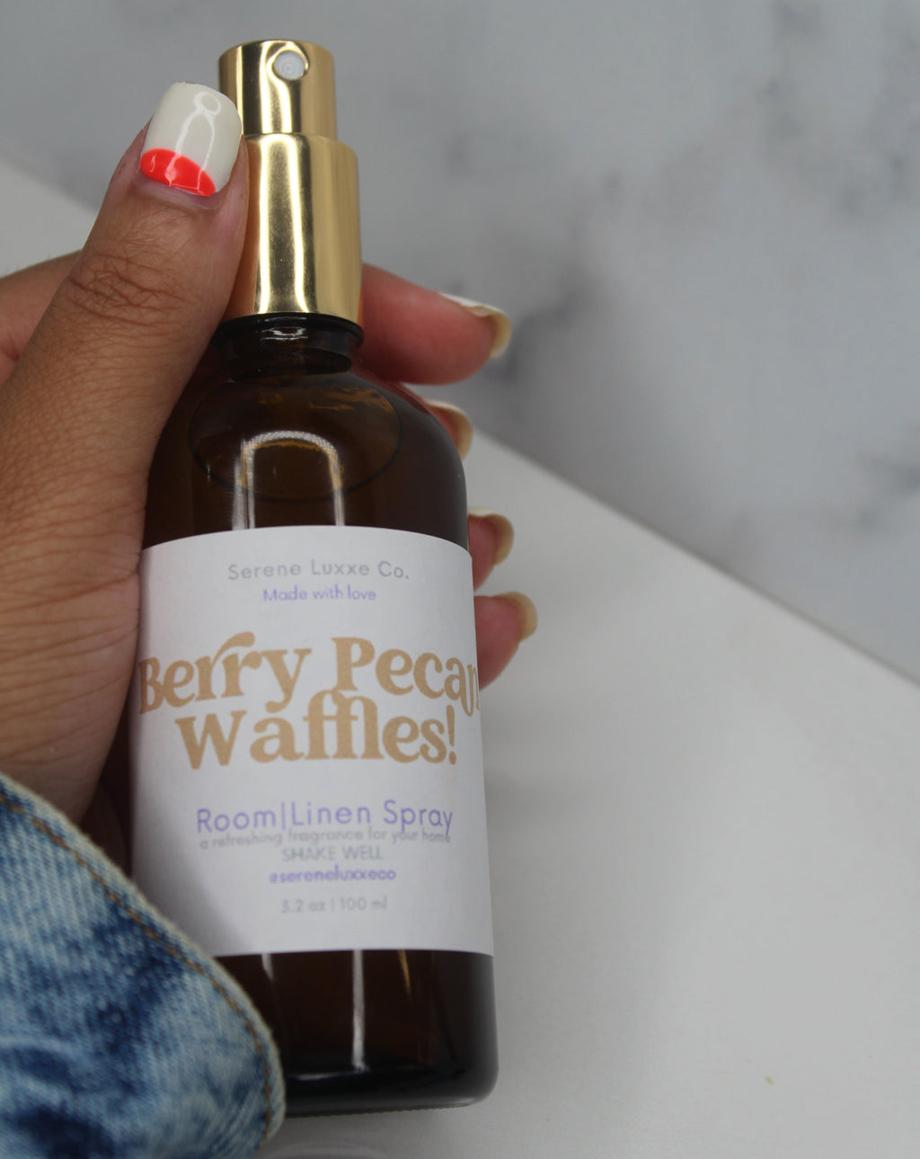 Berry Pecan Waffles! Room+Linen Spray