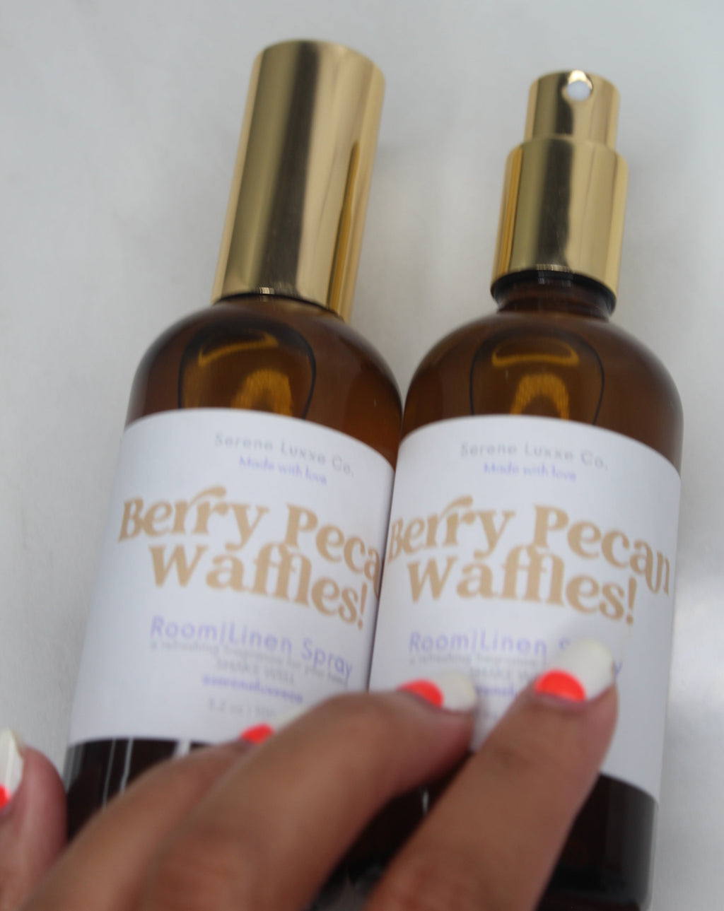 Berry Pecan Waffles! Room+Linen Spray