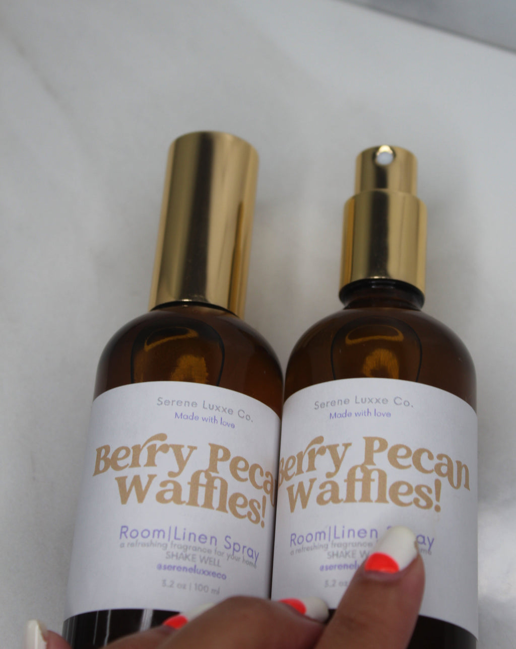 Berry Pecan Waffles! Room+Linen Spray