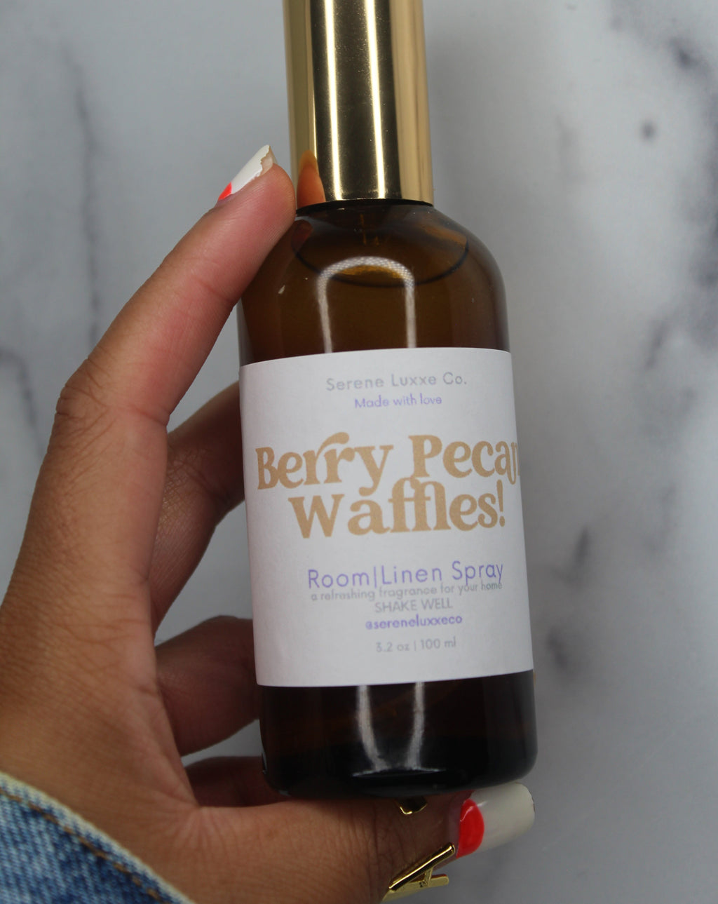 Berry Pecan Waffles! Room+Linen Spray
